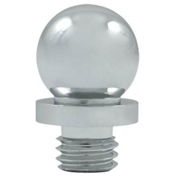 Ball Tip, Bright Chrome - Solid Brass