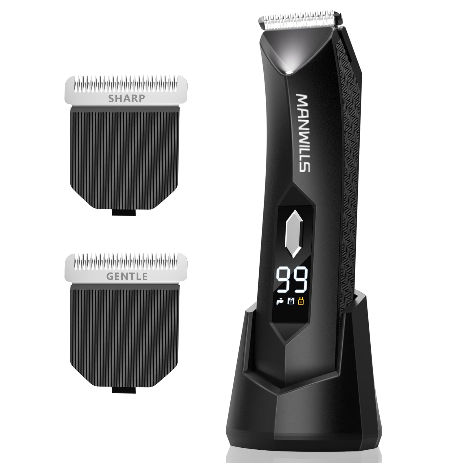 Letsshave ball body groin hair trimmer for men electric