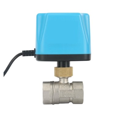 HSH-Flo 2 Inch DN50 Motorized Stainless Steel Ball Valve, Normally Closed, 110V-230VAC, NPT