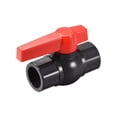 thumbnail image 1 of Ball Valve, 25mm Inner Dia. DN20, Socket Type, for Control Water Flow, Deep Grey, 1 of 5