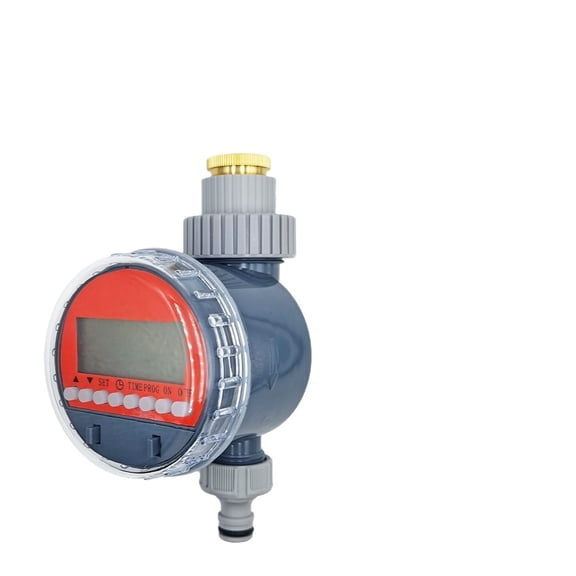Ball Valve Automatic Electronic Watering Timer Drip Irrigation LCD Irrigation Controller System