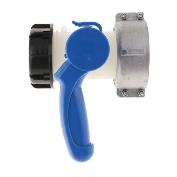 Ball Valve Hose Water Tank Adapter 75mm To 55mm Thread For 1000 Liter Tons Of Barrels Acid Alkali Resistant Value ,Easy to Install