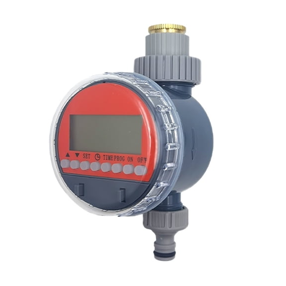 Ball Valve Irrigation Timer Automatic LCD Watering Electronic Water Tank Controller Irrigator
