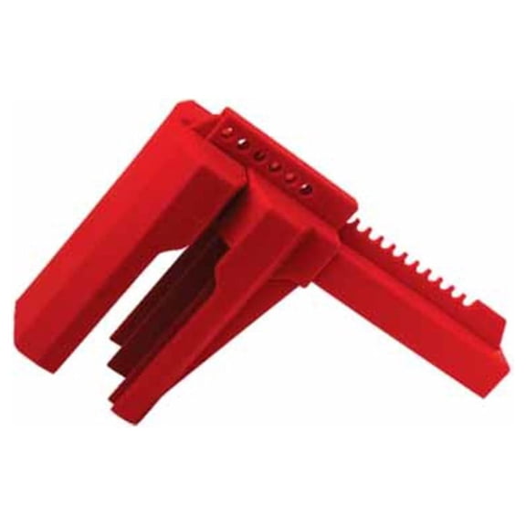 Ball Valve Lockout Dia 2"-8" Top Rail PS-LOTO-BVTOPRAIL pack of 2