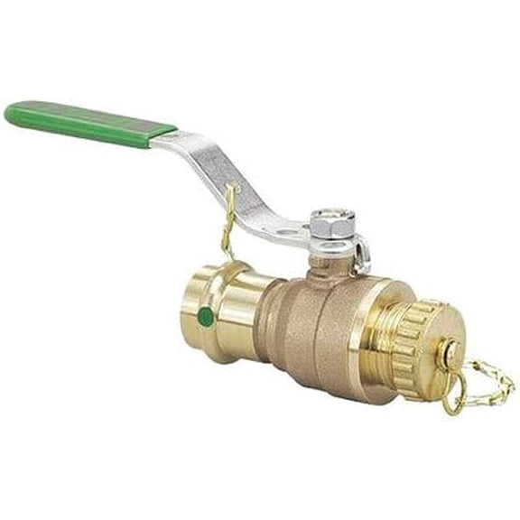 Ball Valve,P:3/4,Hose:3/4 2971.6ZL$$Plumbing & HVAC