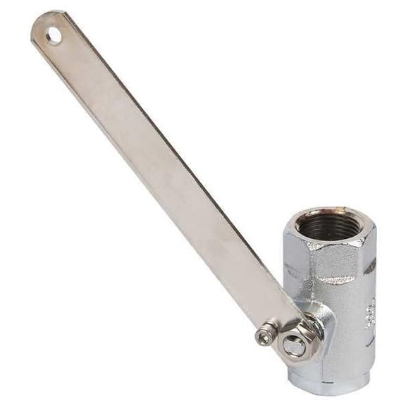 Ball Valve with Actuating Arm,1In. Vert.$$Plumbing & HVAC