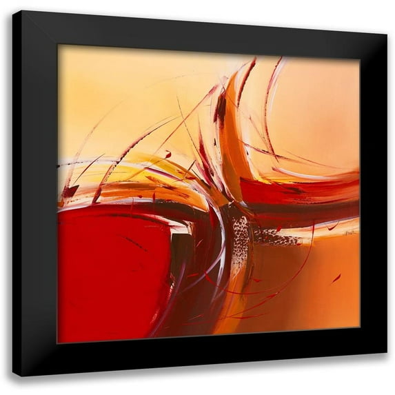 Ball, Veronique 15x15 Black Modern Framed Museum Art Print Titled - Incandescence