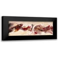 thumbnail image 1 of Ball, Veronique 24x11 Black Modern Framed Museum Art Print Titled - Vibrations, 1 of 5