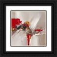 thumbnail image 1 of Ball, Veronique 26x26 Black Ornate Wood Framed with Double Matting Museum Art Print Titled - Ballet II, 1 of 4