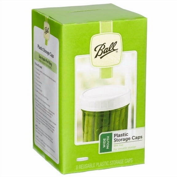 Ball Wide Mouth Lids and Bands - 12 pack