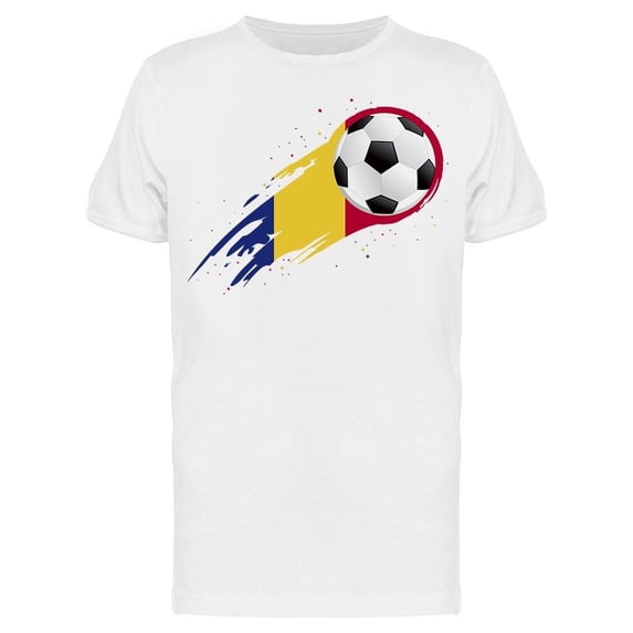 Ball With Romania Tee Men's -Image by Shutterstock