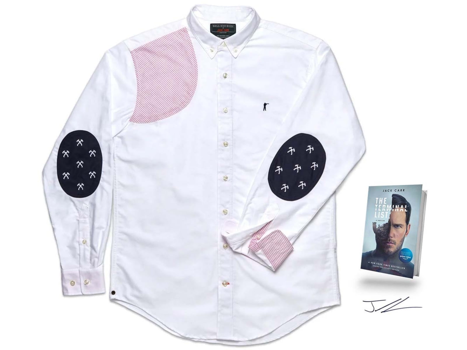 Ball and Buck Hunters Shirt Men's, Jack Carr Edition 2, Extra Large