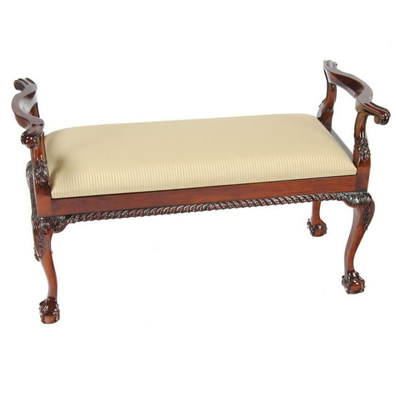 Ball and Claw Piano Bench