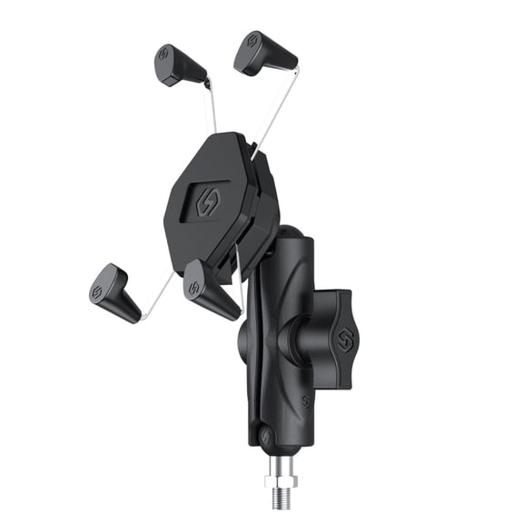 Ball for Head Phone Stand for Motorcycle with M10 Thread 360 Rotation X-shape Phone Mount Shockproof Cellphone Holder R