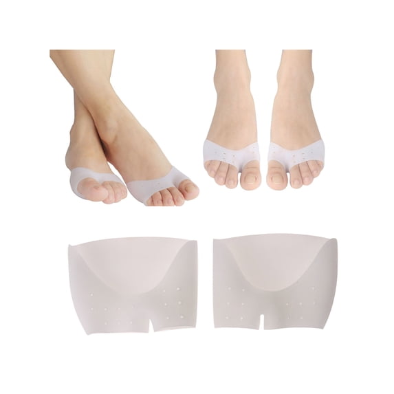 Ball of Foot Cushion Metatarsal Pads - SAYFUT 2 pairs Half Toe Sleeve Bunion & Forefoot Cushioning Prevent Calluses and Blisters for Men and Women