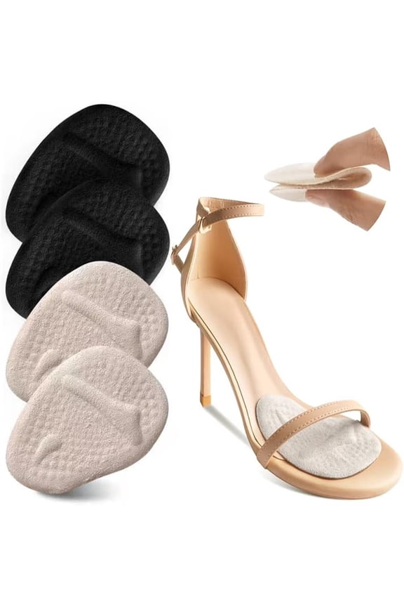 Ball of Foot Cushions, Metatarsal Pad, Lasting Comfort Relief, Prevent Toe Sliding, Overhang, Women's Heels A71
