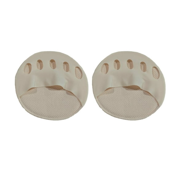 Ball of Foot Cushions Socks Metatarsal Forefoot Pads for Women Anti-Slip Toe Topper Liner Socks High Heels Shoes Inserts for Foot Pain Relief