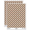 thumbnail image 1 of Ball of Yarn Sketch Crochet Knit 200+ Round Stickers - Brown - Gloss Finish - 0.50" Size, 1 of 3