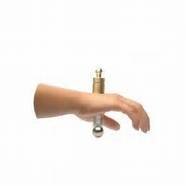 Ball thru Hand (Brass)