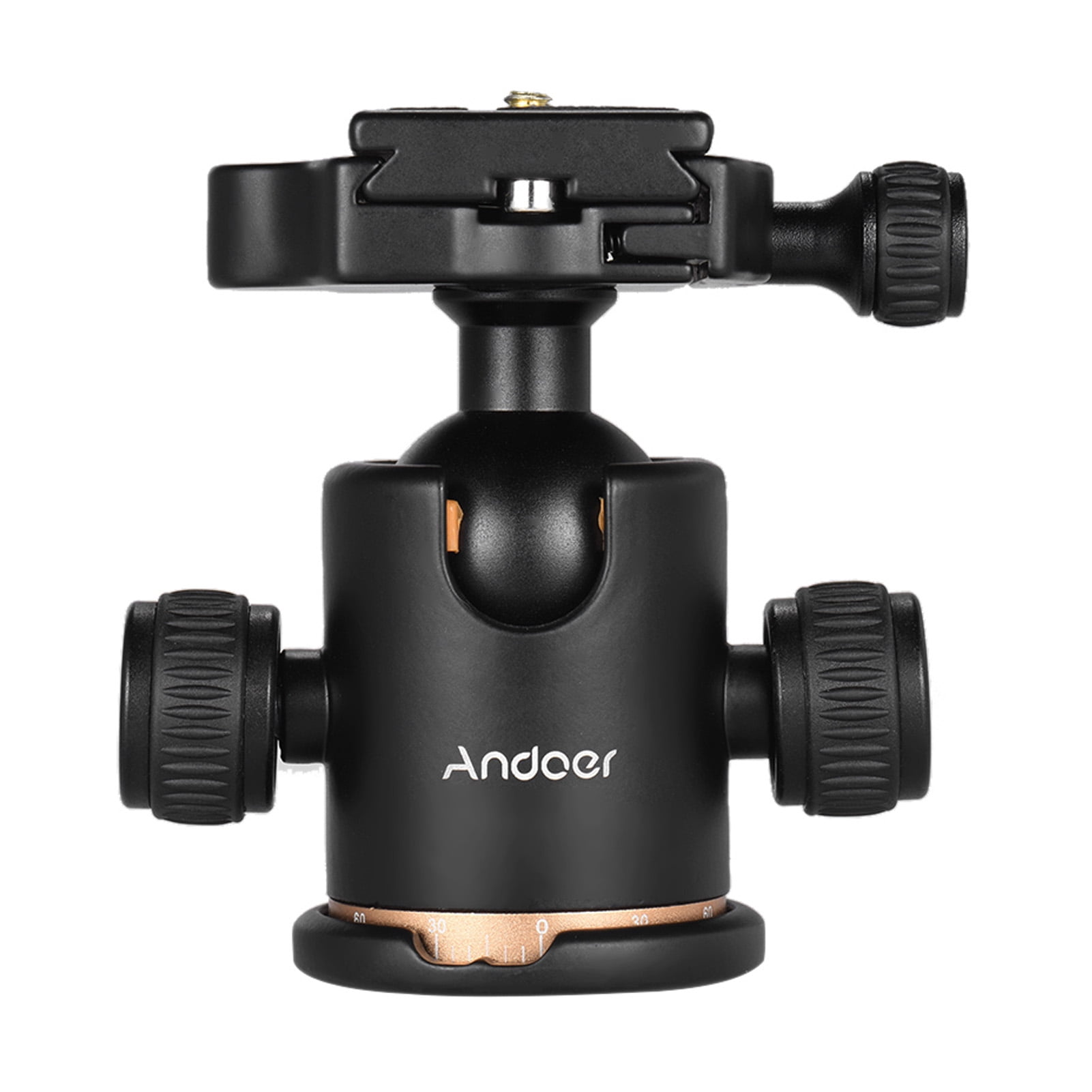 17mm Ball Head Adapter - 1/4" Screw Converter For Camera, Phone, GPS Mounts (360° Rotation)