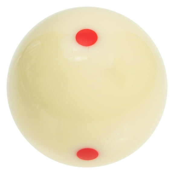 Ball with 6 Dots Billiard Table Cue Balls for Pool Case Red