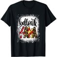 thumbnail image 1 of BallPark Mom Mama Baseball Softball Mother's Day Bleached T-Shirt, 1 of 3