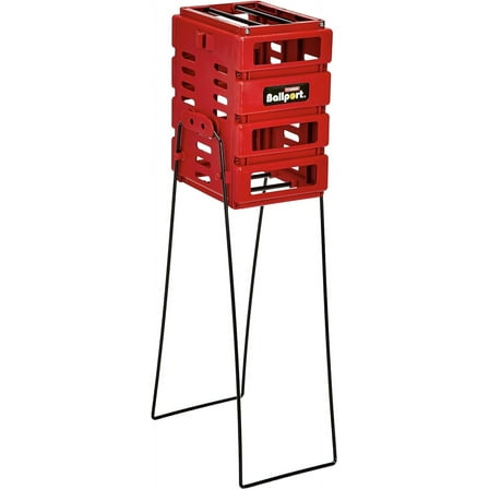 BallPort Mini- Holds 34 Balls, Red