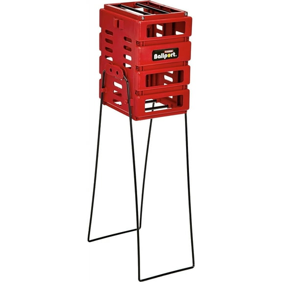 BallPort Mini- Holds 34 Balls, Red