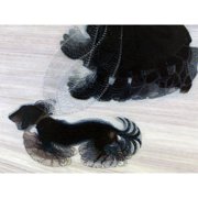 Balla Dynamism Dog Leash Dashund Painting Extra Large Art Print Wall Mural Poster Premium XL
