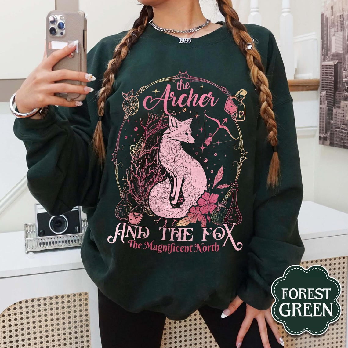 Ballad Of The Archer And The Fox Sweatshirt, Bookish Apparel, Bookish ...