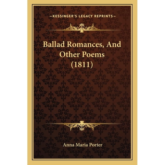 Ballad Romances, And Other Poems (1811) (Paperback)