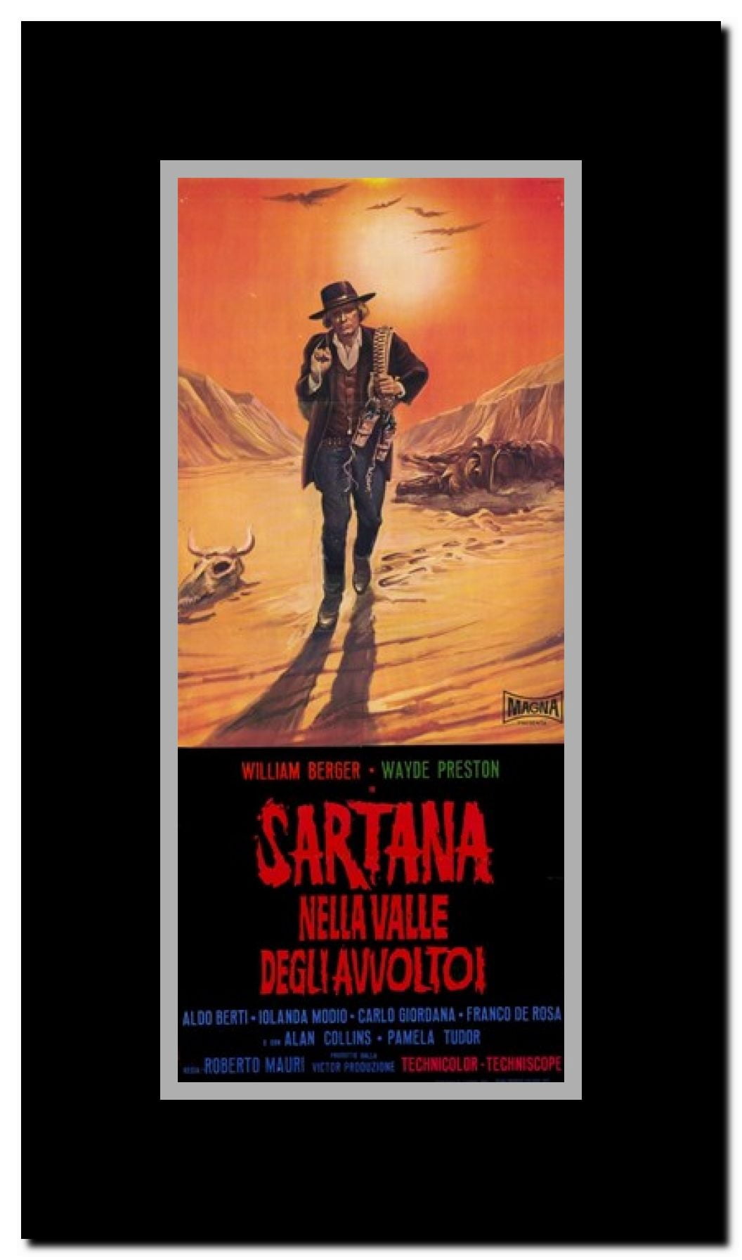 Ballad of Death Valley Framed Movie Poster