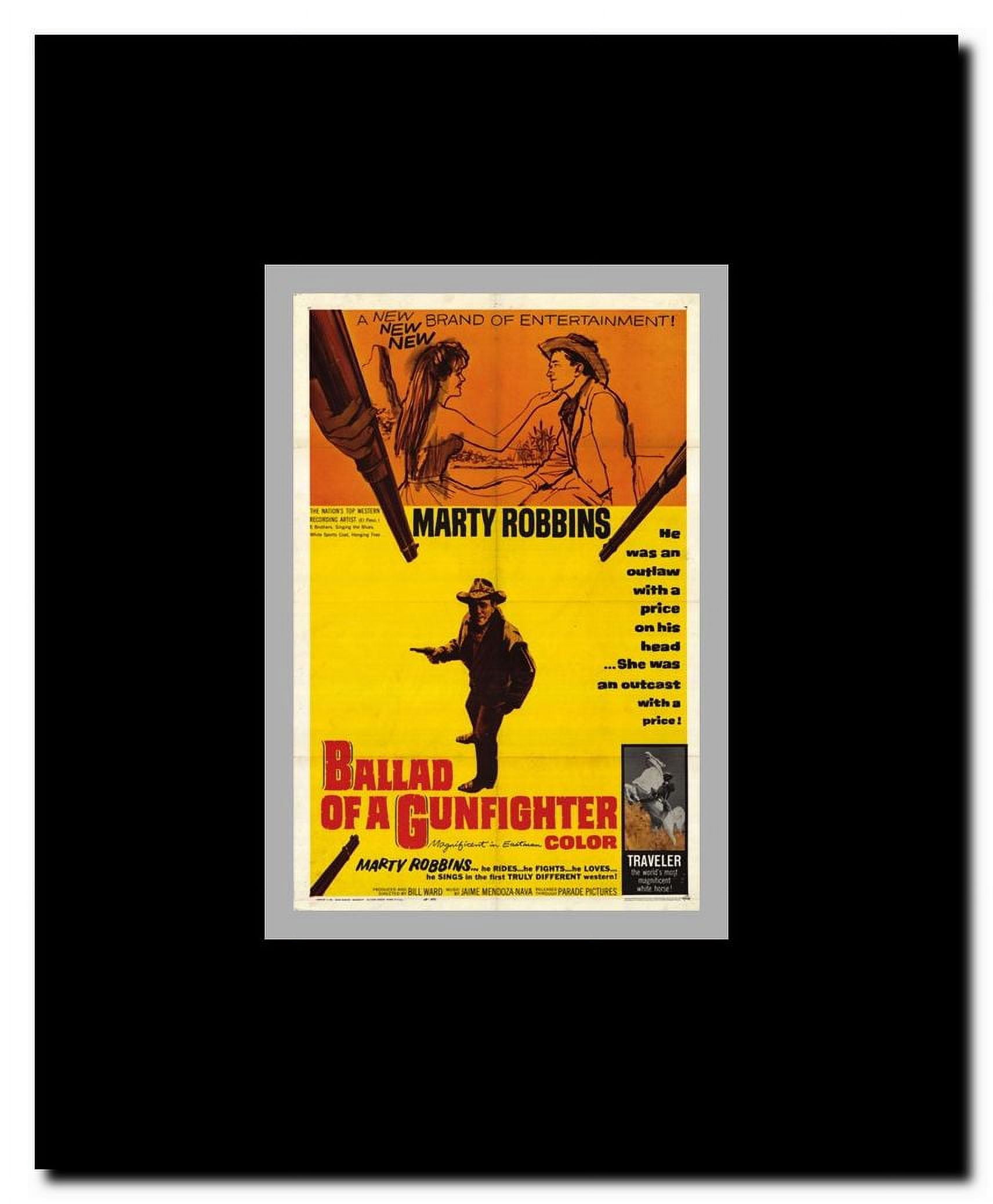 Ballad of a Gunfighter Framed Movie Poster