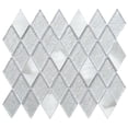 thumbnail image 1 of Ballagh 9.9" x 12" Diamond Laminated Glass Mosaic Mix Aluminum Wall Tile, 1 of 7