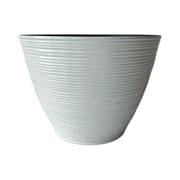 Ballard Pacific 16-Inch Millie Planter Flower Planter, White