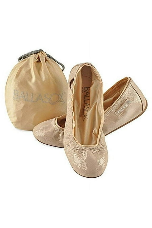 by Corso ComoWomen's Prince Flat (Nude Crinkle Patent 5.0 M)