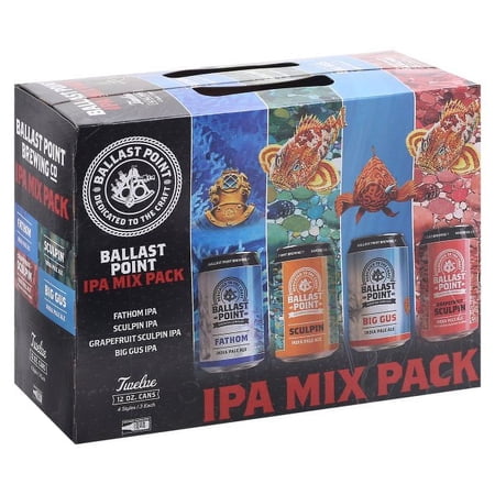 Ballast Point Ipa Mix 12/12 B