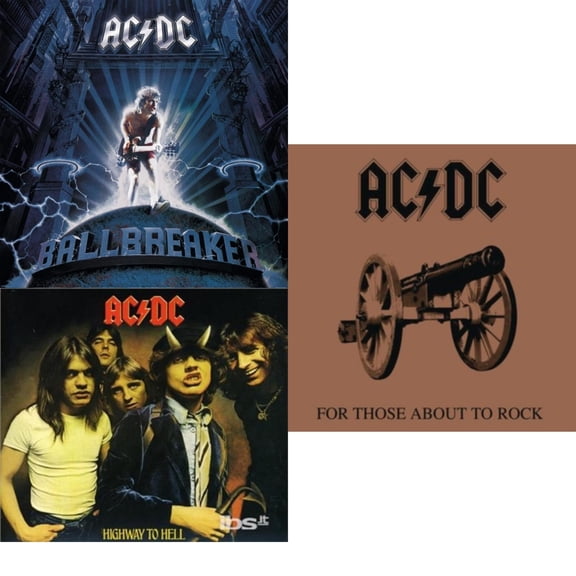 Highway To Hell & For Those About To Rock & Ballbreaker [CD Bundle]
