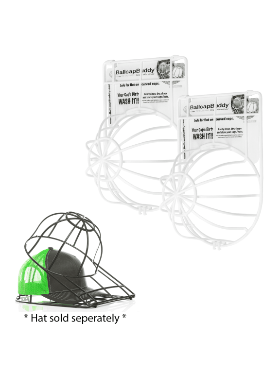 Hat Washers Original Cap Washer, White, 2 Count