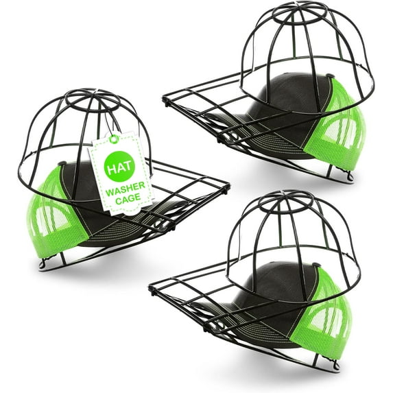 Ballcap Buddy Cap Washer Hat Washer Baseball Cap Cage for Dishwasher or Washing Machine