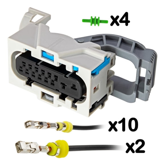 Ballenger Motorsports - 14 Way Mixed GT 150/280 Connector Plug Pigtail Compatible with GM 6T40e Transmissions