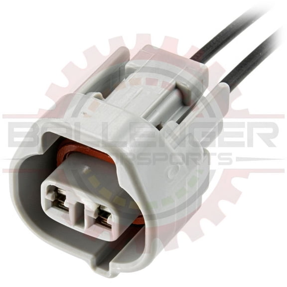Ballenger Motorsports - 2 Way Sumitomo Plug Connector Pigtail for Sensor & Solenoid Applications - Gray & Keyway 2