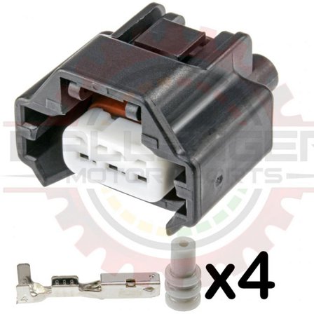 Ballenger Motorsports - 3 Way CAM, Crank, & VVT Connector Plug Kit Compatible with Nissan # RK03FB VQ35 / VK45 / VK56