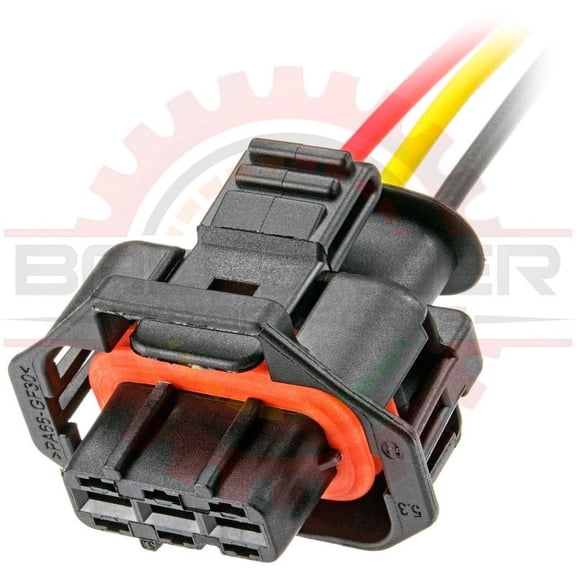 Ballenger Motorsports - 3-way Sealed Plug Connector Pigtail for Diesel Injection Pump & Cummins Fuel Rail