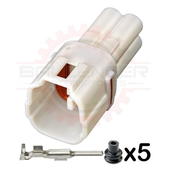 Ballenger Motorsports - 4 Way Compatible with Subaru Oxygen Sensor Connector Receptacle Kit