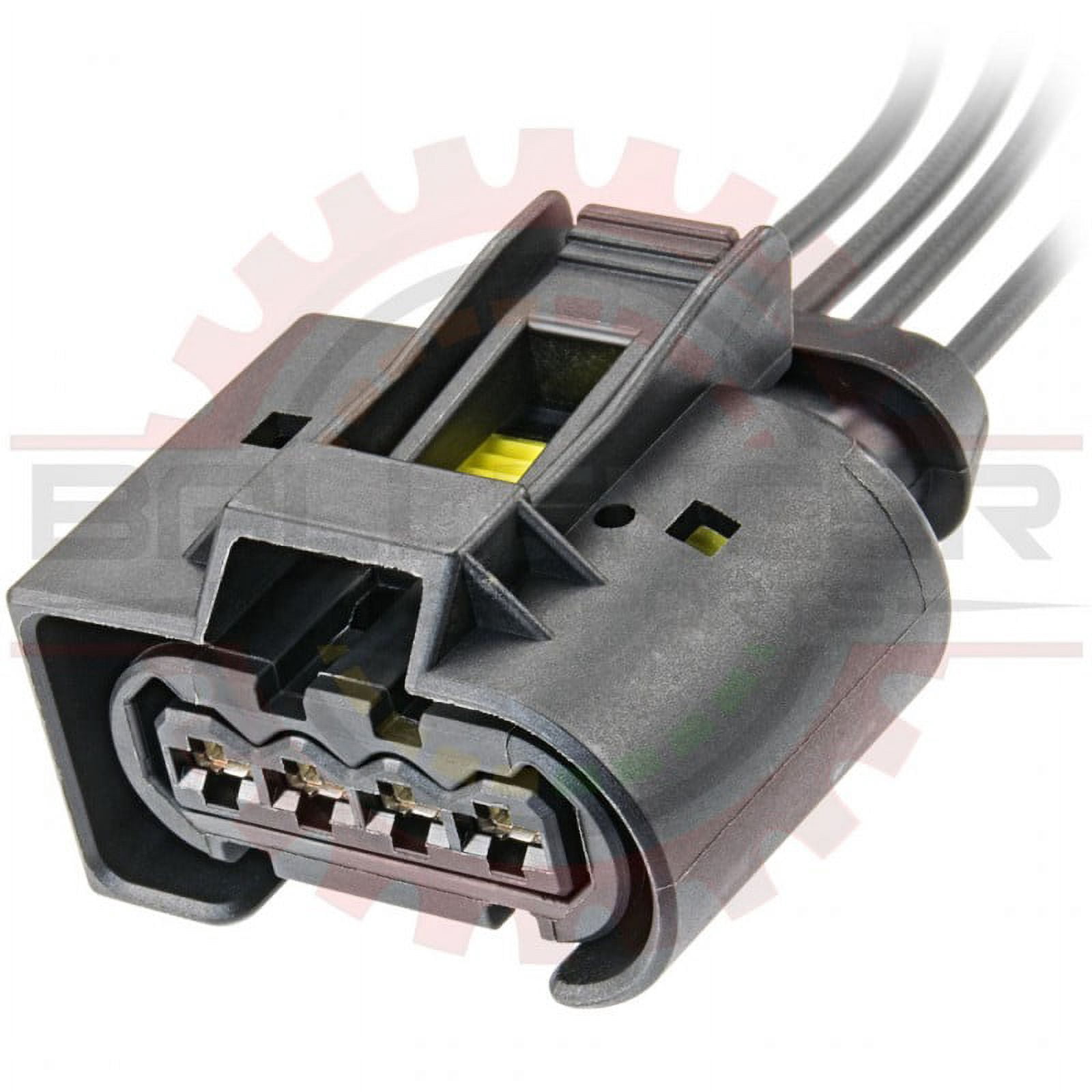 Connecteur Pigtail Compatible BMW – Noir – 2 Pins – Résistant Température