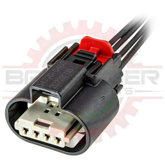 Ballenger Motorsports - 4 Way MX 150 Connector Pigtail Compatible with GM Ignition Coils, Index Keyway