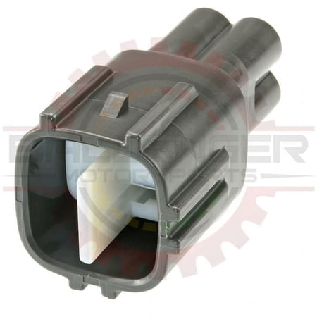 Ballenger Motorsports - 4 Way Receptacle Assembly Compatible with Subaru & Toyota Oxygen Sensor (Connector + Lock)