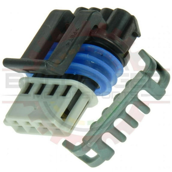 Ballenger Motorsports - 4 way GT 150 3.5mm Centerline male connector Assembly Compatible with some GM truck ignition coils (index keyway) (connector and TPA)