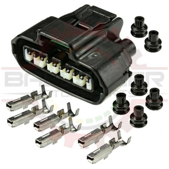 Ballenger Motorsports - 5 Way Plug Kit Compatible with Subaru & Toyota Mass Air Flow MAF